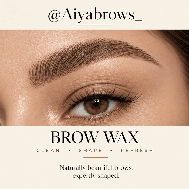 Brow Wax Package at Aiyabrows_ in Katy, TX